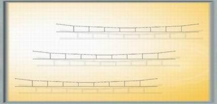 Catenary wires 144mm long (five pieces)<br /><a href='images/pictures/Viessmann/4136.jpg' target='_blank'>Full size image</a>
